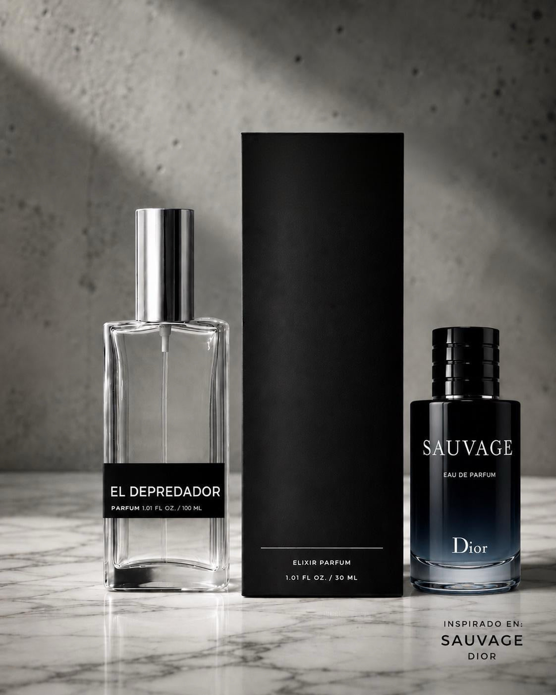 El Depredador-Inspirado En Sauvage Dior