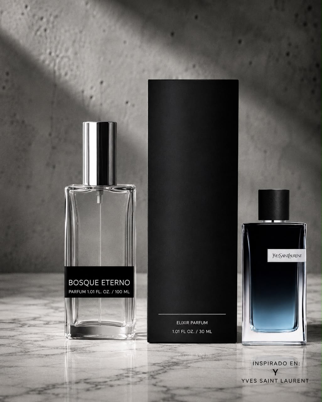 BOSQUE ETERNO- INSPIRADO EN Y DE YVES SAINT LAURENT