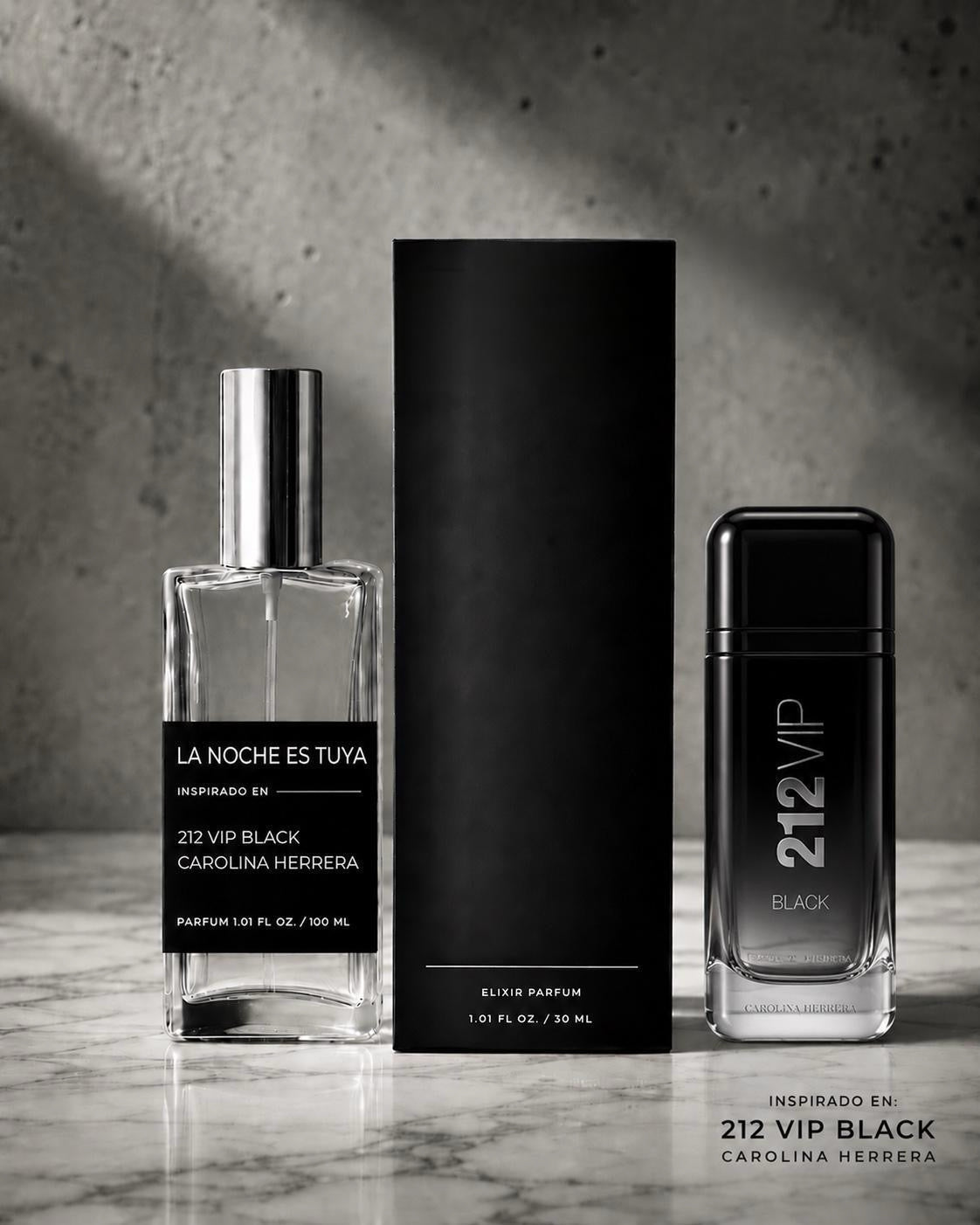 LA NOCHE ES TUYA-INSPIRADO EN 212 VIP BLACK CH