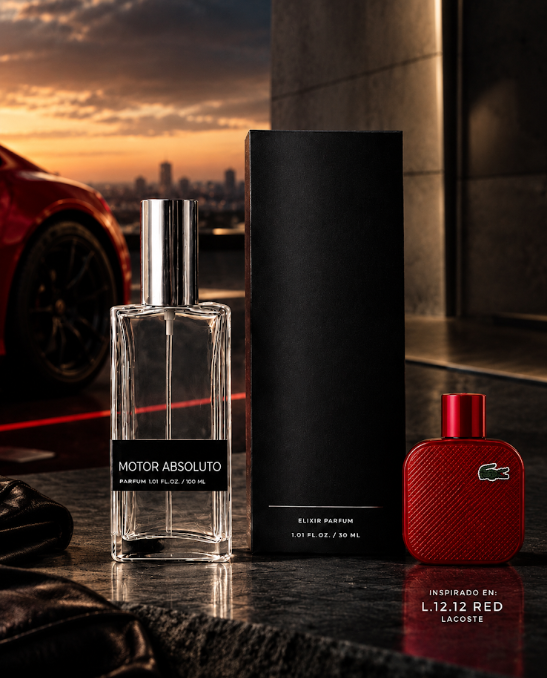 Motor Absoluto Inspirado en L.12.12 Red — Lacoste