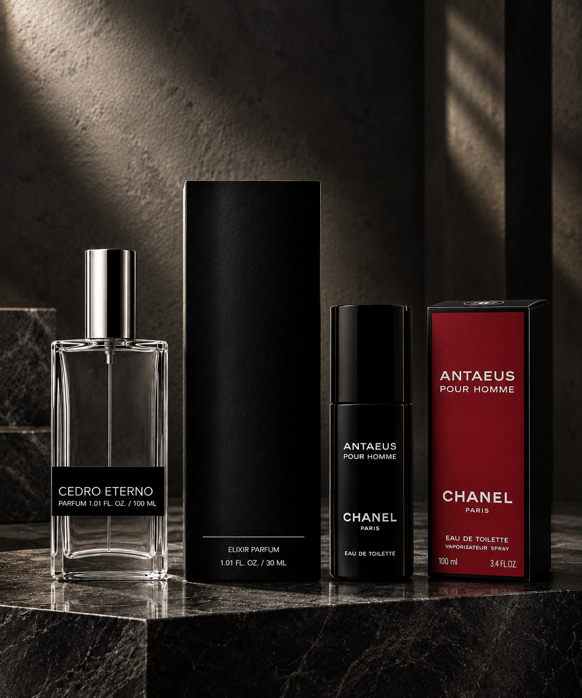 Cedro Eterno Inspirado en Antaeus — Chanel