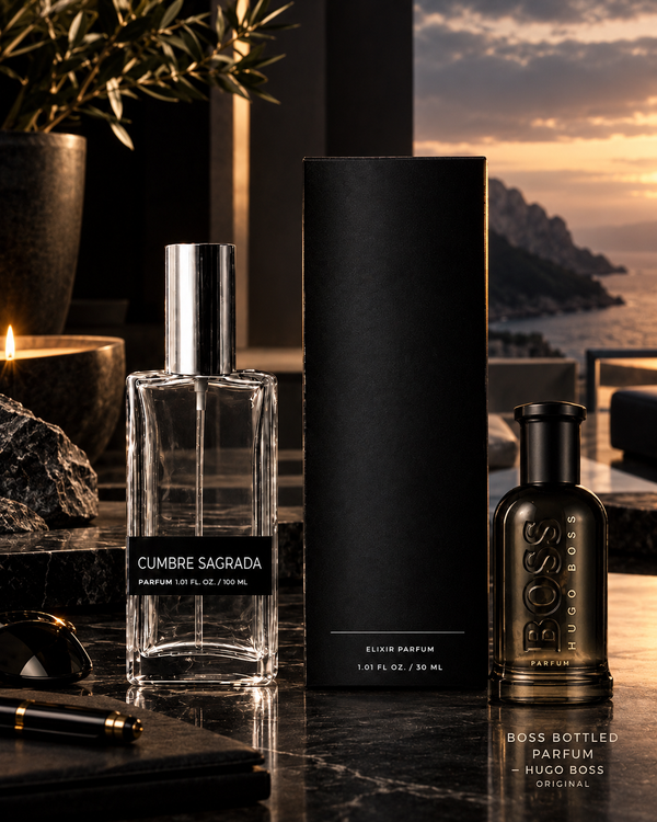 Cumbre Sagrada- Inspirado en Boss Bottled Parfum- Hugo Boss