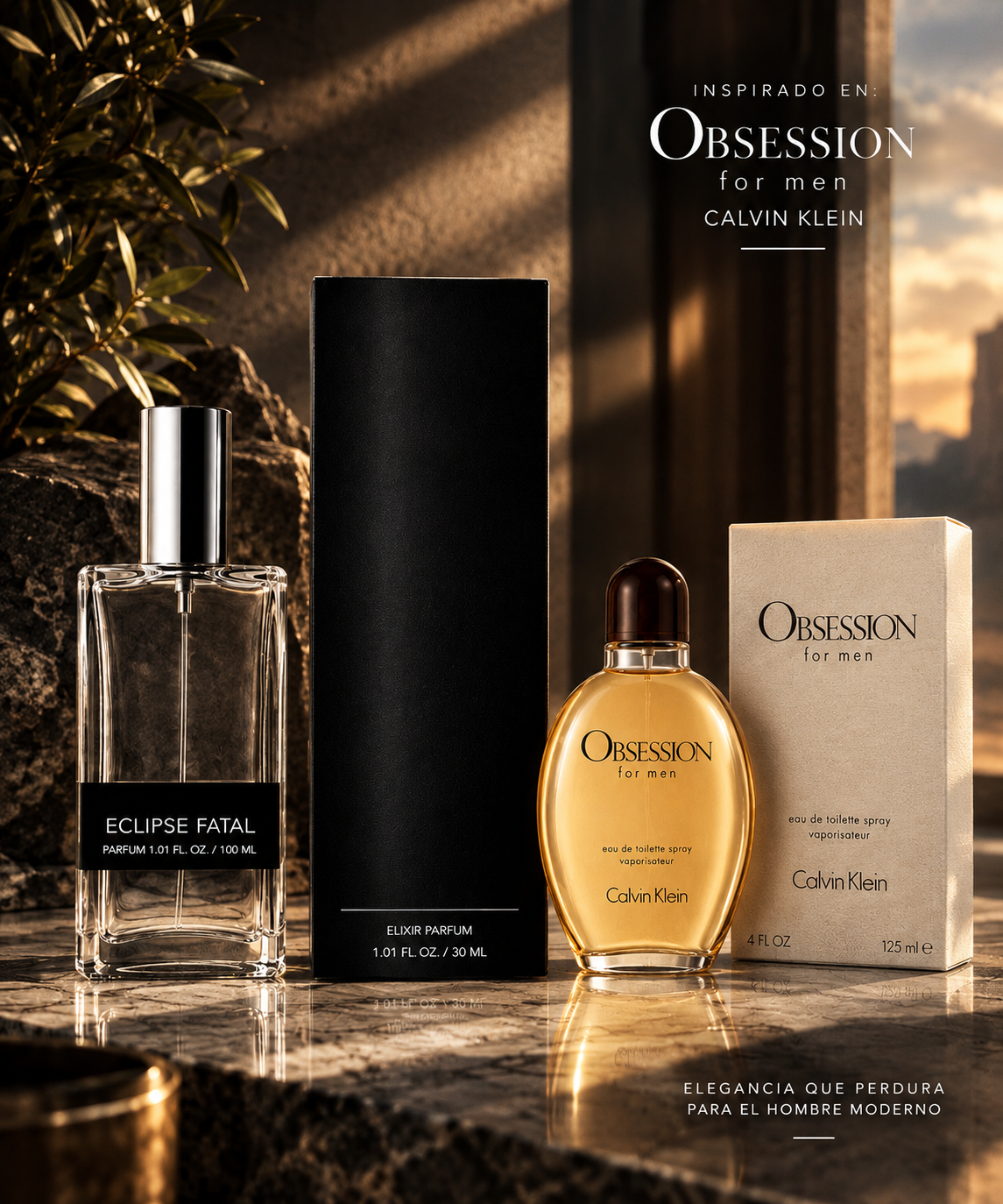 Eclipse Fatal Inspirado en Obsession — Calvin Klein