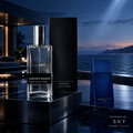 Horizonte Radiante Inspirado en Sky — Perry Ellis