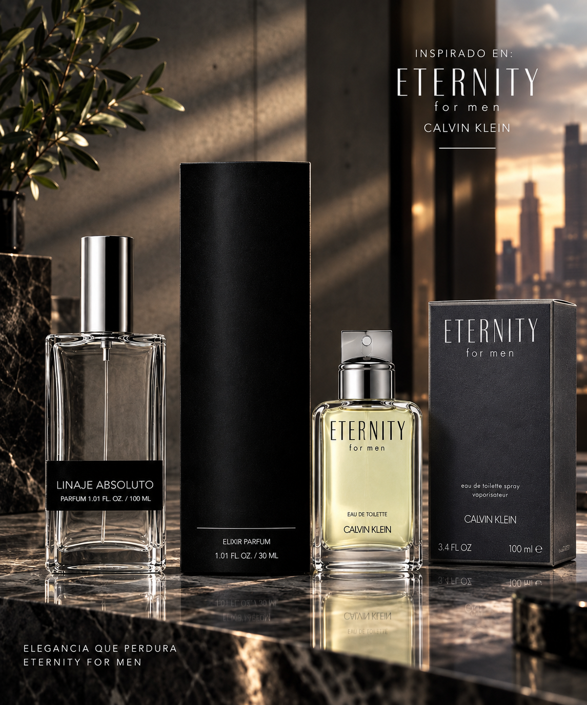 Linaje Absoluto Inspirado en Eternity — Calvin Klein