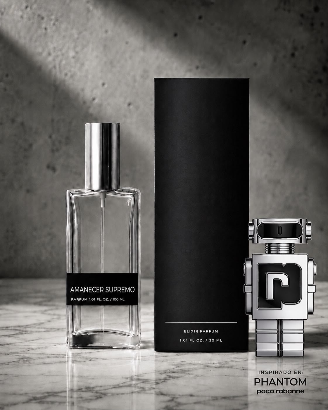 AMANECER SUPREMO- INSPIRADO EN PHANTOM DE PACO RABANNE