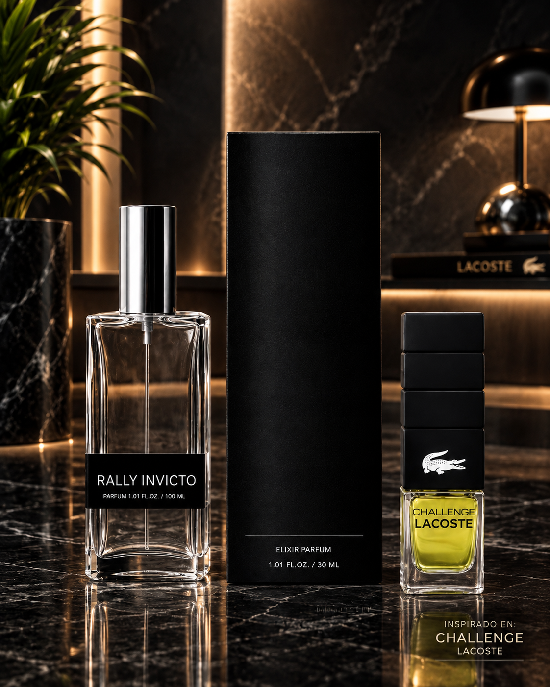 Rally Invicto Inspirado en Challenge — Lacoste