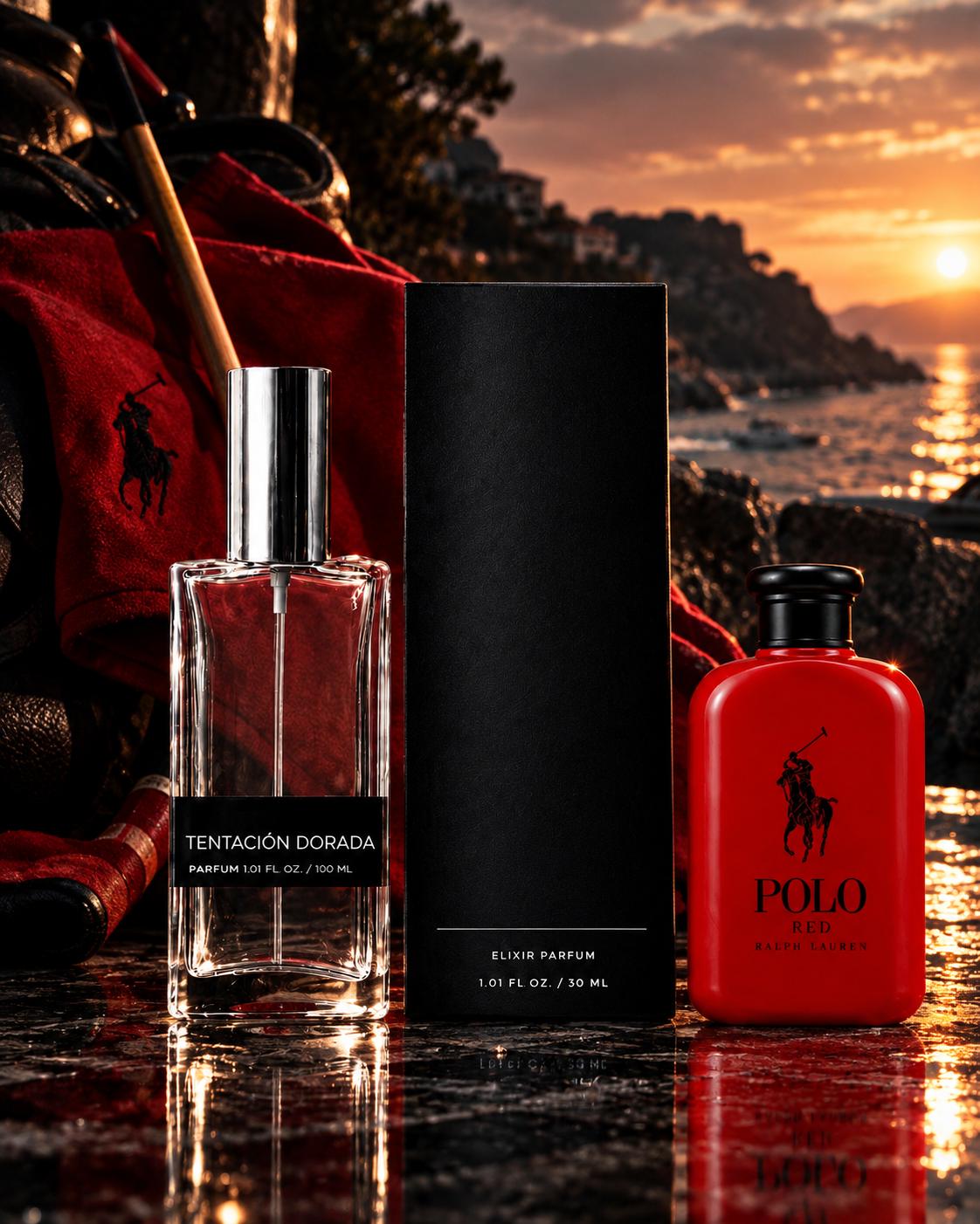 Tentación Dorada Inspirado en Polo Red — Ralph Lauren