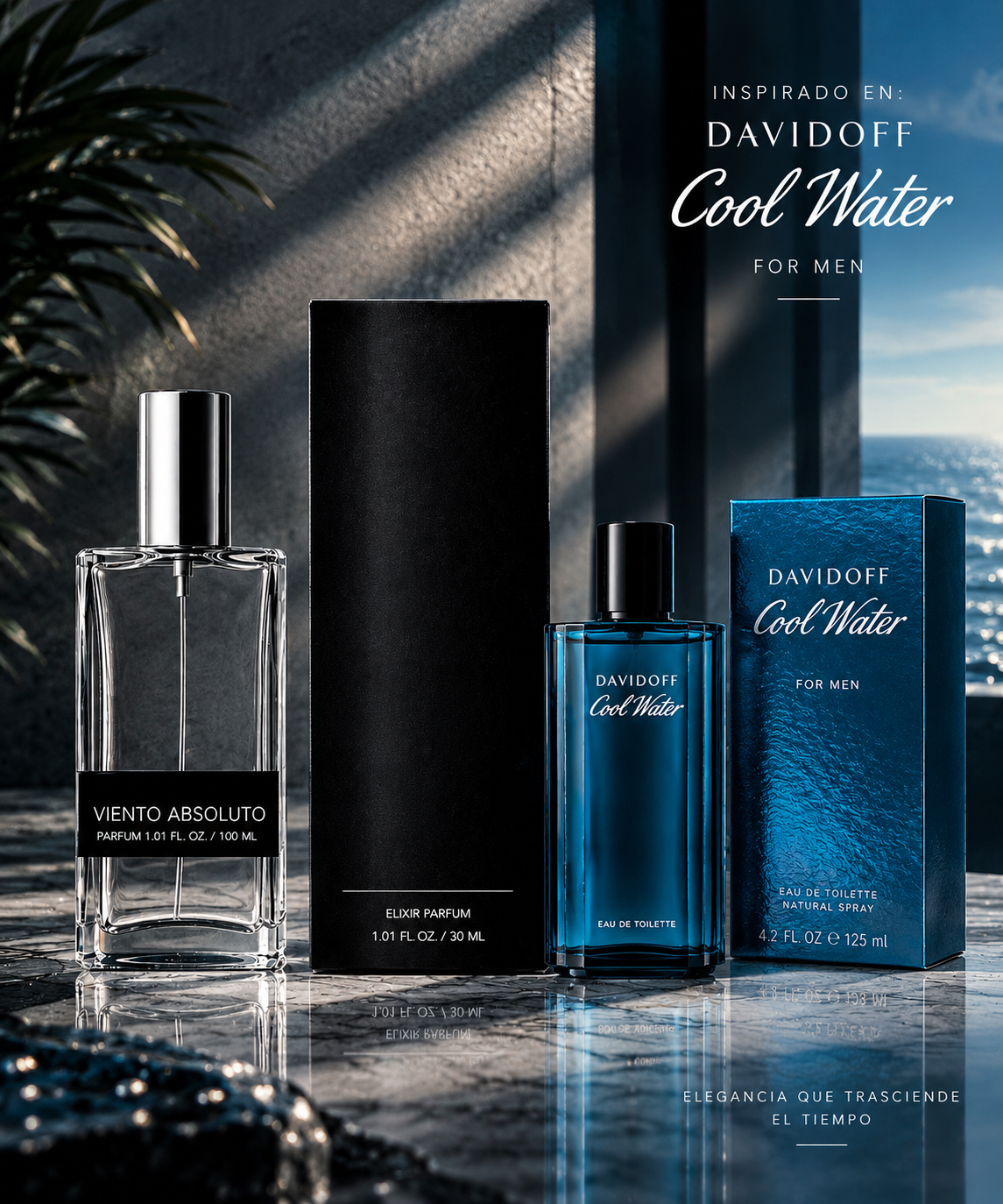 Viento Absoluto Inspirado en Cool Water — Davidoff