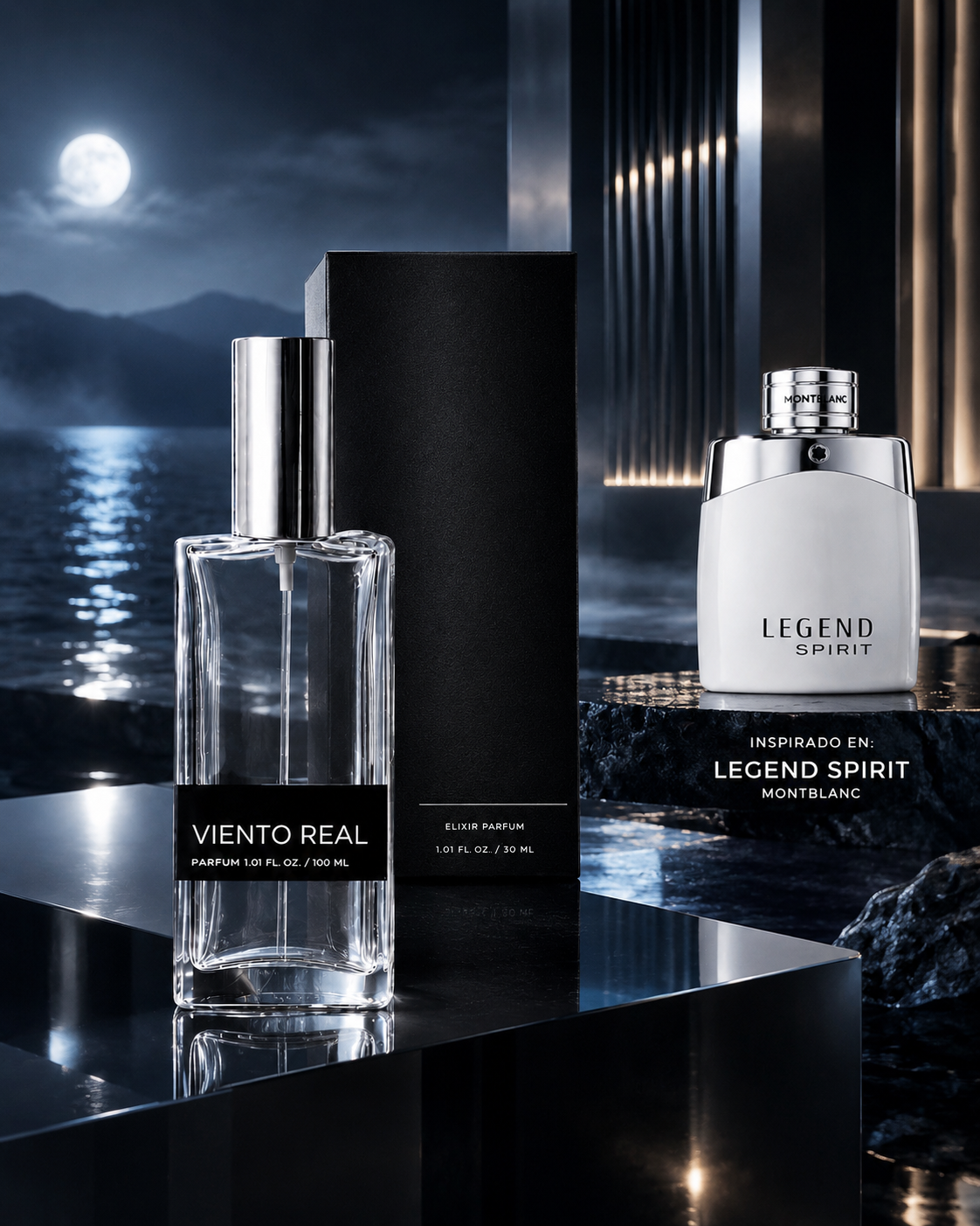 Viento Real Inspirado en Legend Spirit — Montblanc